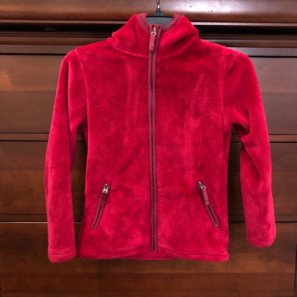 Girls Hooded Fleece Jacket